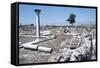 Ruins of the Basilica, Amphipolis, Greece. Roman Civilization, 5th-6th Century-null-Framed Stretched Canvas