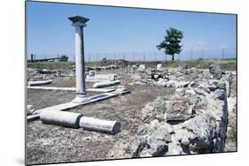 Ruins of the Basilica, Amphipolis, Greece. Roman Civilization, 5th-6th Century-null-Mounted Giclee Print