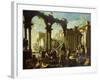 Ruins of the Baths of Caracalla-Giovanni Ghisolfi-Framed Giclee Print