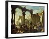 Ruins of the Baths of Caracalla-Giovanni Ghisolfi-Framed Giclee Print