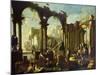 Ruins of the Baths of Caracalla-Giovanni Ghisolfi-Mounted Giclee Print