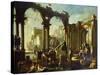 Ruins of the Baths of Caracalla-Giovanni Ghisolfi-Stretched Canvas