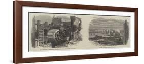 Ruins of the Carbine Factory and Railway Station at Richmond-null-Framed Giclee Print