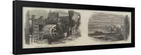 Ruins of the Carbine Factory and Railway Station at Richmond-null-Framed Giclee Print