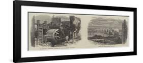 Ruins of the Carbine Factory and Railway Station at Richmond-null-Framed Giclee Print