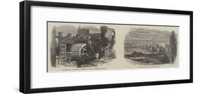 Ruins of the Carbine Factory and Railway Station at Richmond-null-Framed Giclee Print