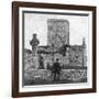 Ruins of the Cathedral and St Martin's Cross, Iona, Argyll and Bute, Scotland, Late 19th Century-George Washington Wilson-Framed Giclee Print