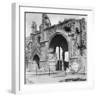 Ruins of the Cathedral, Ypres, Belgium, World War I, C1914-C1918-Nightingale & Co-Framed Giclee Print