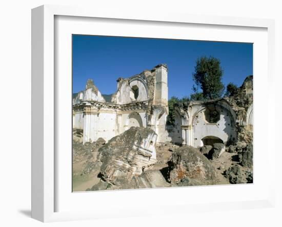 Ruins of the Church of La Recoleccion, Destroyed by Earthquake in 1715, Antigua, Guatemala-Upperhall-Framed Photographic Print