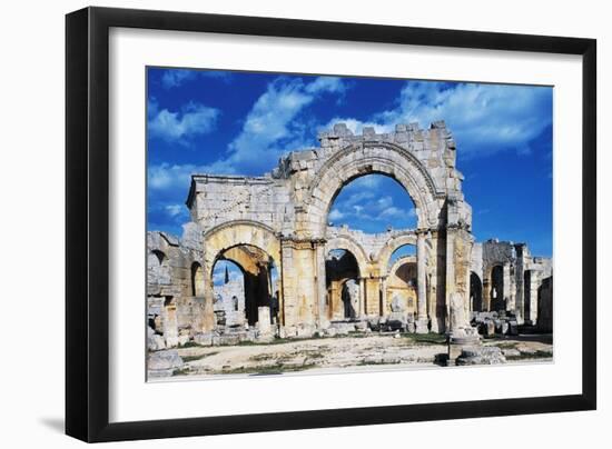 Ruins of the Church of Saint Simeon Stylite-null-Framed Giclee Print