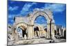 Ruins of the Church of Saint Simeon Stylite-null-Mounted Giclee Print