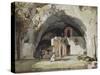 Ruins of the Church of Santa Maria Dell'Olearia-Giacinto Gigante-Stretched Canvas