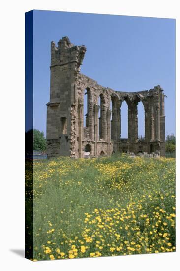 Ruins of the Church of St George of the Latins, Famagusta, North Cyprus, 2001-Vivienne Sharp-Stretched Canvas