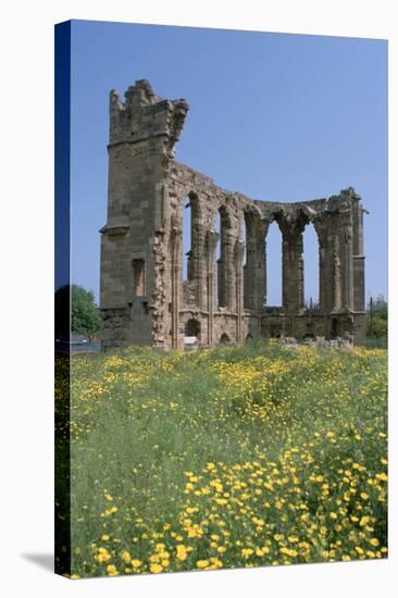 Ruins of the Church of St George of the Latins, Famagusta, North Cyprus, 2001-Vivienne Sharp-Stretched Canvas