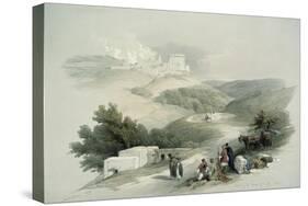 Ruins of the Church of St. John, Sabaste-David Roberts-Stretched Canvas