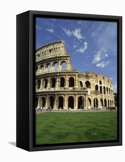 Ruins of the Coliseum, Rome, Italy-Bill Bachmann-Framed Stretched Canvas