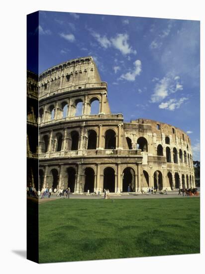 Ruins of the Coliseum, Rome, Italy-Bill Bachmann-Stretched Canvas