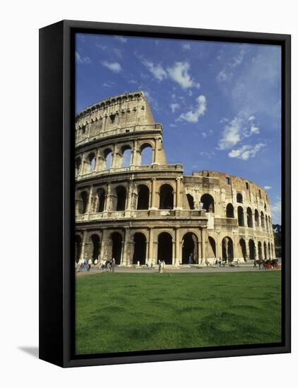 Ruins of the Coliseum, Rome, Italy-Bill Bachmann-Framed Stretched Canvas