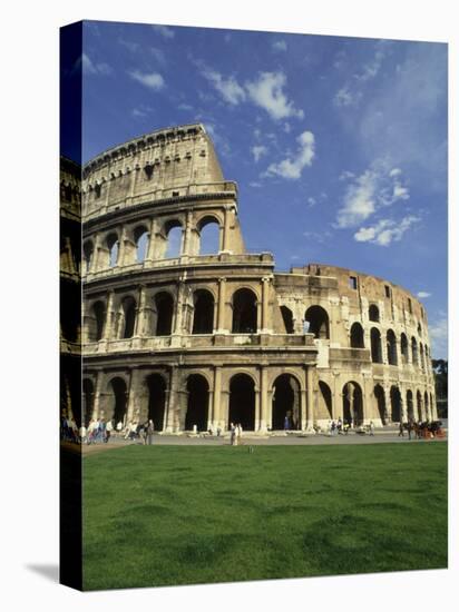 Ruins of the Coliseum, Rome, Italy-Bill Bachmann-Stretched Canvas