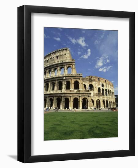 Ruins of the Coliseum, Rome, Italy-Bill Bachmann-Framed Premium Photographic Print