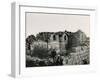 Ruins of the Crusader Magna Mahomaria, Church at Al Bireh, 1850S-Mendel John Diness-Framed Giclee Print