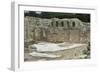 Ruins of the Early Christian Basilica in Ampurias-null-Framed Giclee Print