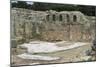 Ruins of the Early Christian Basilica in Ampurias-null-Mounted Giclee Print