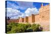 Ruins of the El Badii Palace, Marrakech, Morocco-Nico Tondini-Stretched Canvas
