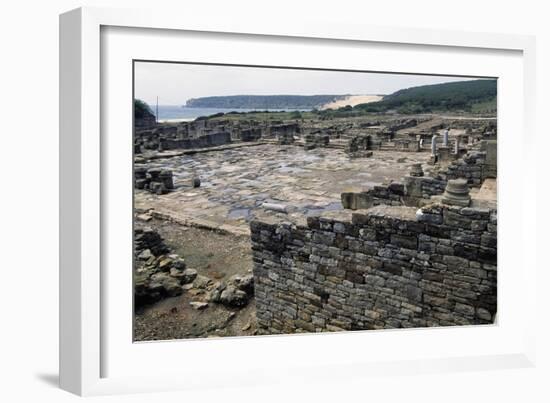 Ruins of the Forum in Baelo Claudia, Andalusia, Spain-null-Framed Giclee Print