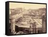 Ruins of the Forum in Rome/Pillars-null-Framed Stretched Canvas