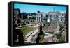 Ruins of the Forum, Rome with the House of the Vestals on the Left-null-Framed Stretched Canvas