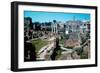 Ruins of the Forum, Rome with the House of the Vestals on the Left-null-Framed Photographic Print