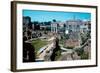 Ruins of the Forum, Rome with the House of the Vestals on the Left-null-Framed Photographic Print