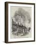 Ruins of the Great Fire at Manchester-null-Framed Giclee Print