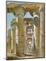 Ruins of the Great Temple at Karnak, Site of the City of Thebes in Ancient Egypt-null-Mounted Premium Giclee Print