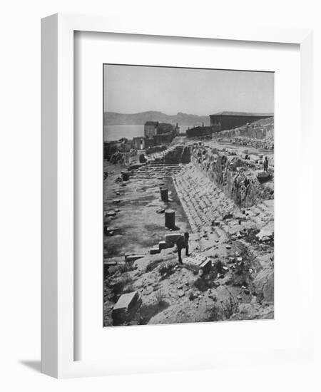 'Ruins of the Great Temple of the Mysteries at Eleusis', 1913-Unknown-Framed Giclee Print