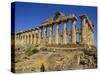 Ruins of the Greek Temples at Selinunte on the Island of Sicily, Italy, Europe-Newton Michael-Stretched Canvas