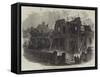 Ruins of the Houses Destroyed by the Late Storm at Hull-null-Framed Stretched Canvas