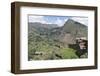 Ruins of the Inca archaeological site of Pisac near Cusco,  Peru, South America-Julio Etchart-Framed Photographic Print