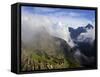 Ruins of the Inca City in Morning Light, Machu Picchu, UNESCO World Heritage Site, Urubamba Provinc-Simon Montgomery-Framed Stretched Canvas