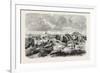 Ruins of the Labyrinth and its Pyramid, Egypt, 1879-null-Framed Premium Giclee Print