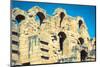 Ruins of the Largest Colosseum in in North Africa. El Jem,Tunisia. Unesco-perszing1982-Mounted Photographic Print