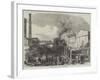 Ruins of the Late Fire at Southampton-Charles Robinson-Framed Giclee Print