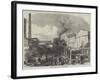 Ruins of the Late Fire at Southampton-Charles Robinson-Framed Giclee Print