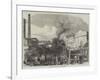 Ruins of the Late Fire at Southampton-Charles Robinson-Framed Giclee Print