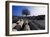Ruins of the Library, Acropolis of Pergamon, Turkey, Hellenistic Civilization, 4th-2nd Century BC-null-Framed Giclee Print