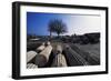 Ruins of the Library, Acropolis of Pergamon, Turkey, Hellenistic Civilization, 4th-2nd Century BC-null-Framed Giclee Print