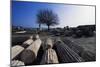 Ruins of the Library, Acropolis of Pergamon, Turkey, Hellenistic Civilization, 4th-2nd Century BC-null-Mounted Giclee Print