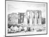 Ruins of the Memnonium at the Cemetery of Thebes, C1800-1870-George Barnard-Mounted Giclee Print