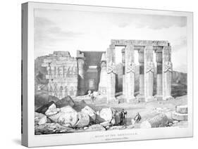 Ruins of the Memnonium at the Cemetery of Thebes, C1800-1870-George Barnard-Stretched Canvas